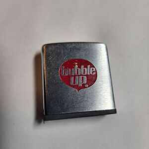 RARE Vintage ZIPPO Bubble Up Advertising Tape Measure HTF